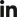 logo linkedin noir