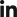 logo linkedin noir